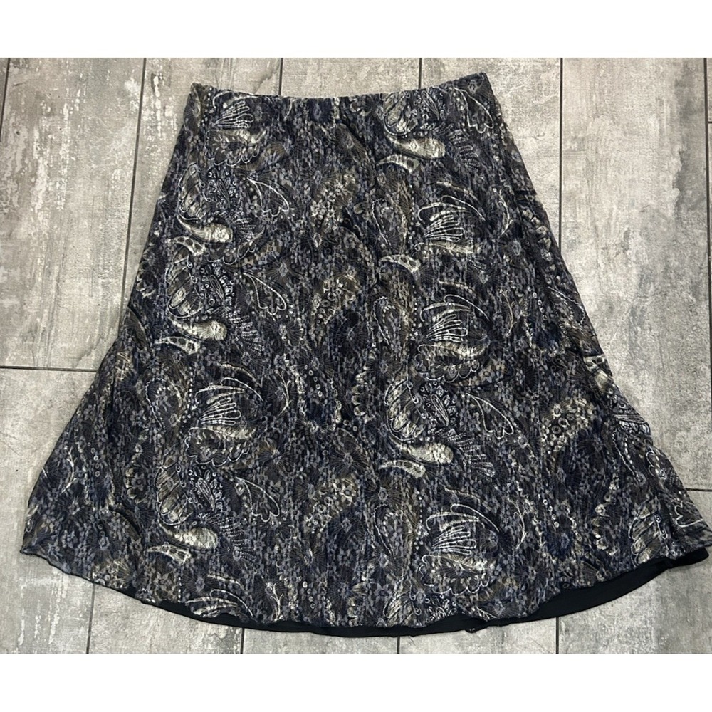 Vintage Womens Mesh Lace Mesh Skirt Boho Fairy Grunge Whimsigoth Witchy Coquette